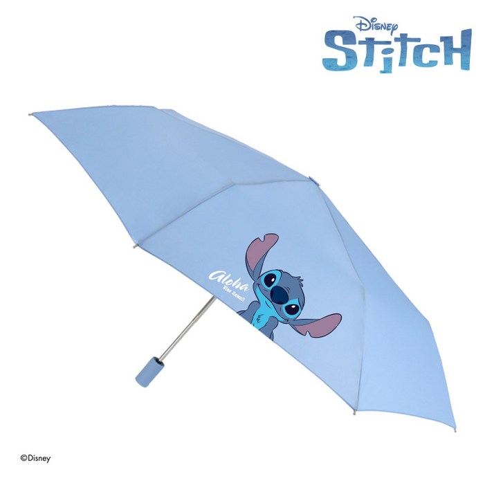 디즈니 스티치55 포인트 소프트폴드 완전자동우산 소라 NUDNU70007