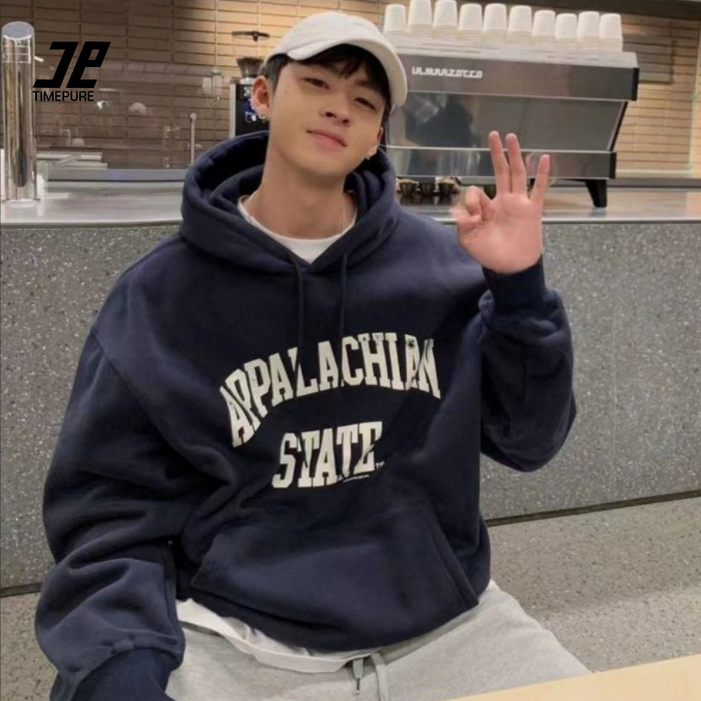 커플 순면 후드티 인스타 감성 후드티 가을 겨울 후드티 고퀄리티 후드티 레터링 프린트 후드티