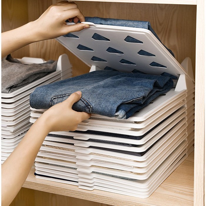 하스몰 차곡차곡 공간활용 구분 의류 옷 정리함