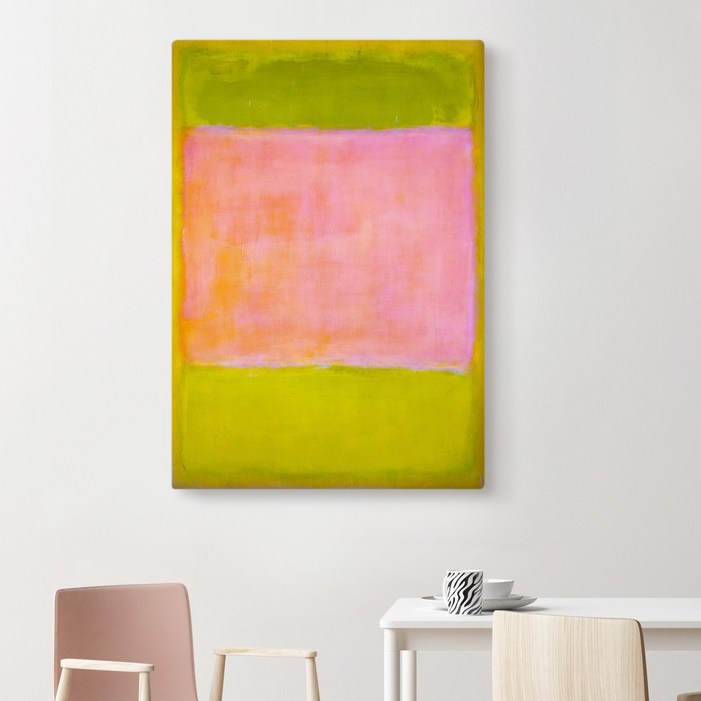 더 아트 컴퍼니 명화 추상화 그림 마크 로스코 22종 인테리어 액자 대형 거실 매장 카페 집들이 선물, 5.MR그린핑크