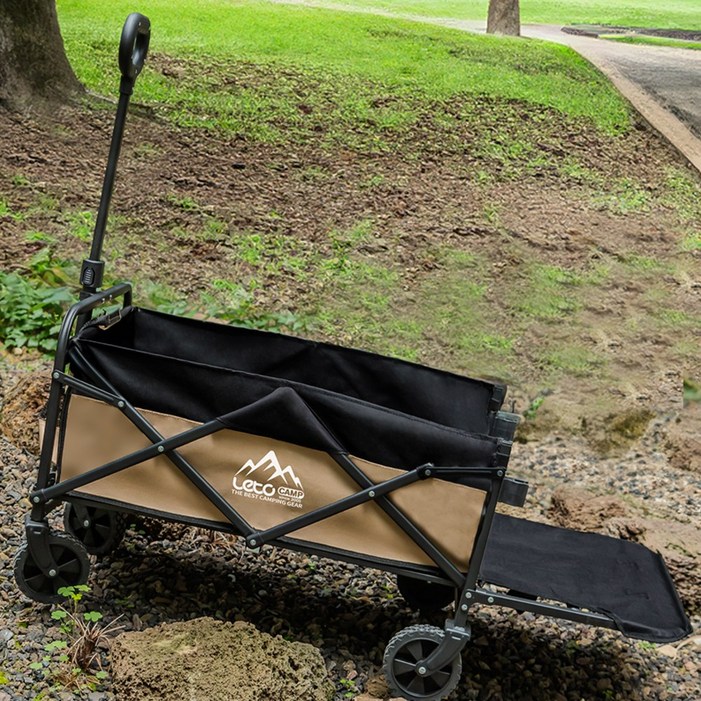 접이식 캠핑웨건 카트 백도어 오픈형 W020