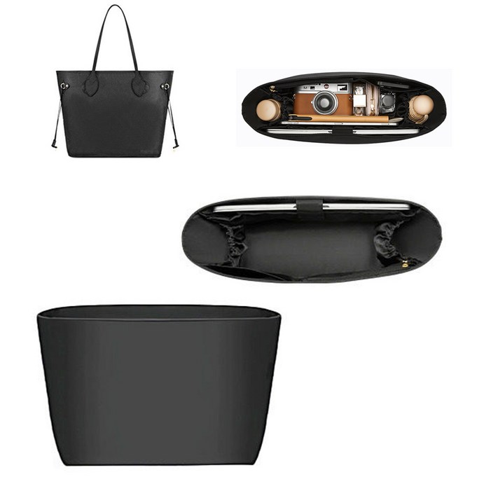 이너백 네버풀 MM 호환 이너백 맞춤 나일론 이너백 방수 경량 수납 백인백 가방속정리