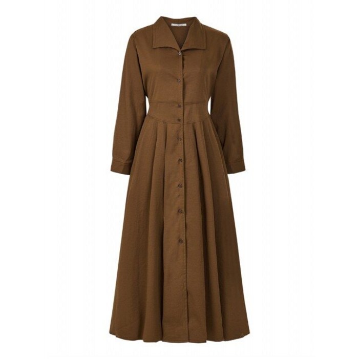 블루레이스 블루레이스 오픈 윙카라 핀턱 원피스B5F1OP3031