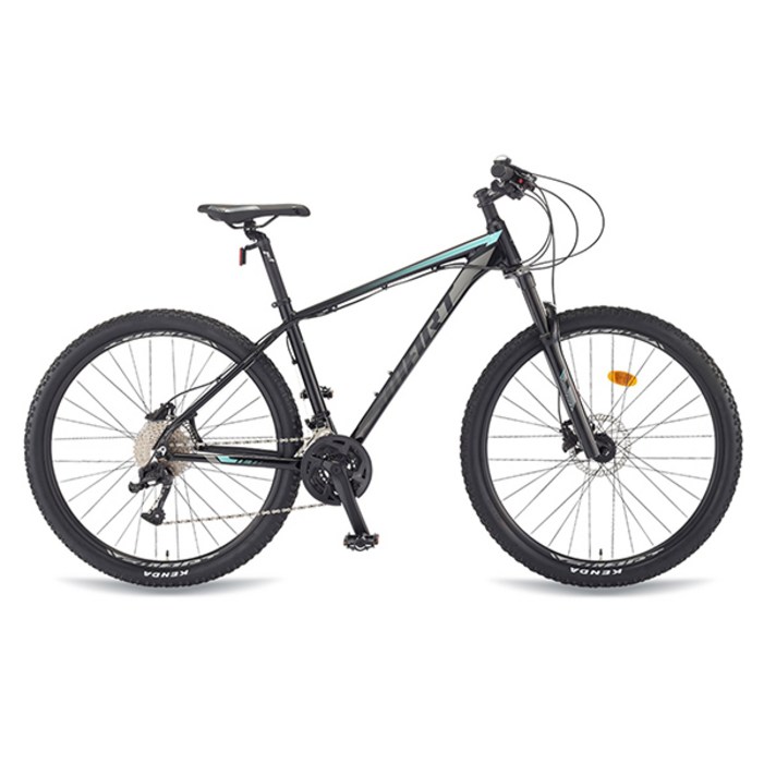 스마트자전거 테트라 5XX MTB 2024년 69.9cm27.5인치 30단 유압식디스크브레이크 입문용 미조립, 1개, 180cm, M사이즈 블랙