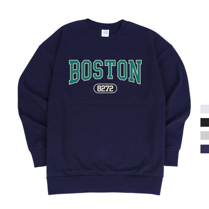 폴앤폴보스턴8272 스탠다드 남여공용 맨투맨