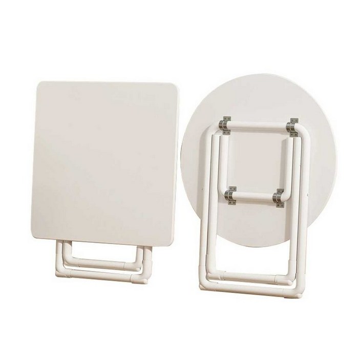 이케아접이식테이블 700 800 원탁 신혼집 밥상 라운드 자취방 식탁 사각 휴대용 폴딩