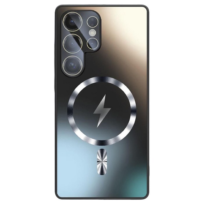 럭스폰 카메라 렌즈 강력 보호 필름 맥세이프 티타늄 케이스