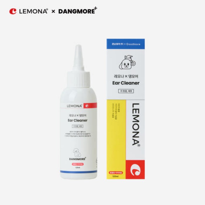 반값할인 경남제약 레모나 댕모어 반려동물 귀세정 ,강아지 귀세척, 강아지 귀청소 이어클리너