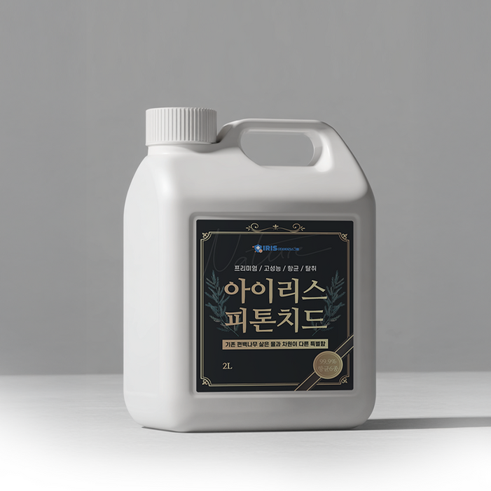 아이리스 피톤치드 2L 피톤치드용액 탈취제 섬유향수 실내 악취 냄새 천연 편백, 1개, 2L