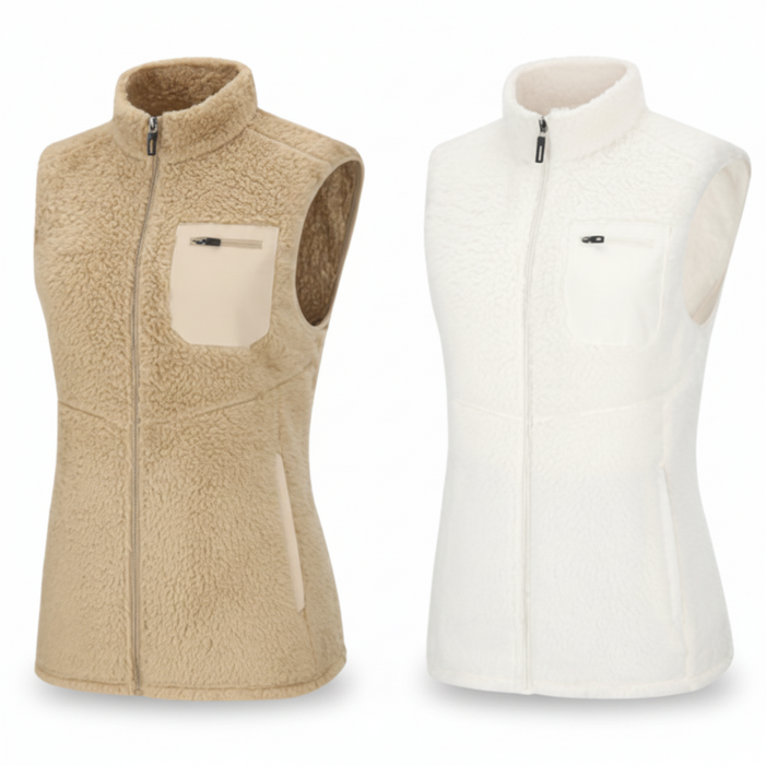 11 여성 노블 양털 플리스 베스트 조끼 SWWV02 데일리 뽀글이 근무복 등산 이너 사무실 겨울