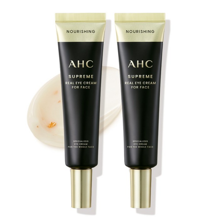AHC 슈프림 리얼 아이크림 포 페이스, 30ml, 2개