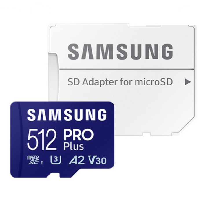 삼성전자 공식인증 정품 마이크로SD카드 PRO PLUS 512GB MBMD512SAKR  보관케이스