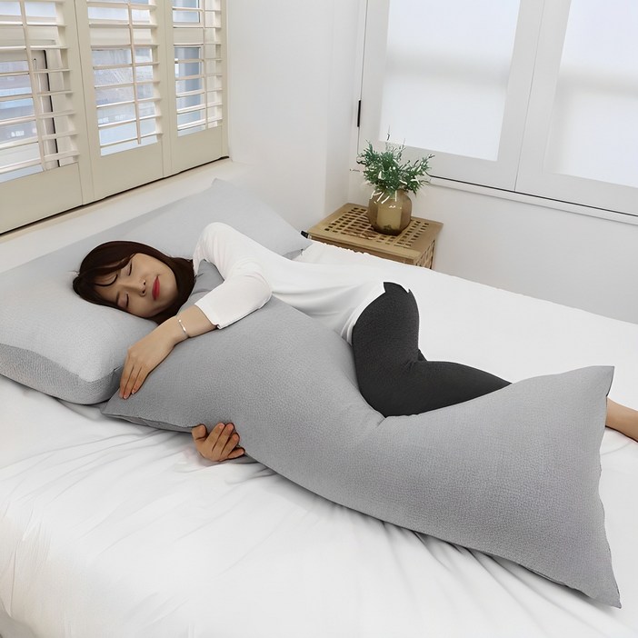 콤피라이프 국내 제조 몰랑말랑 사각 바디필로우