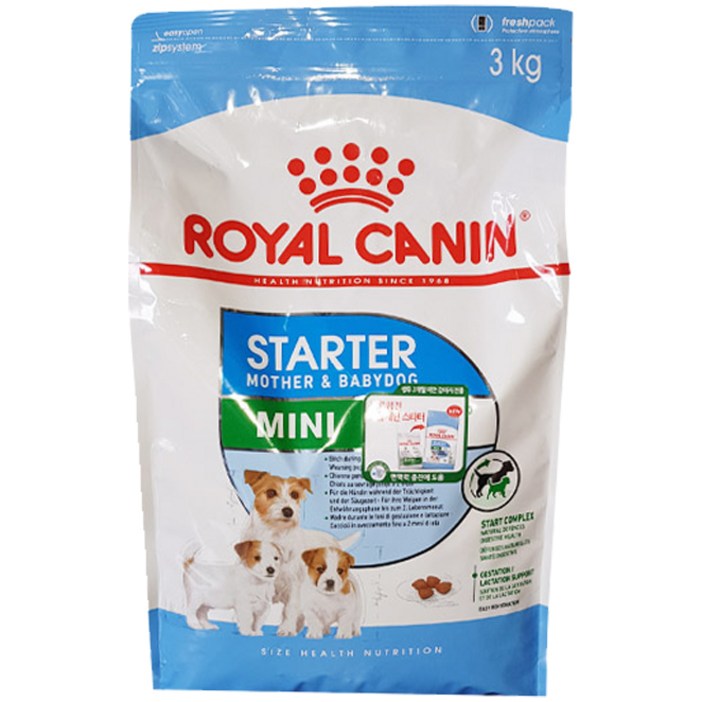 로얄캐닌 미니스타터 마더 앤 베이비독 건식사료, 3kg, 1개