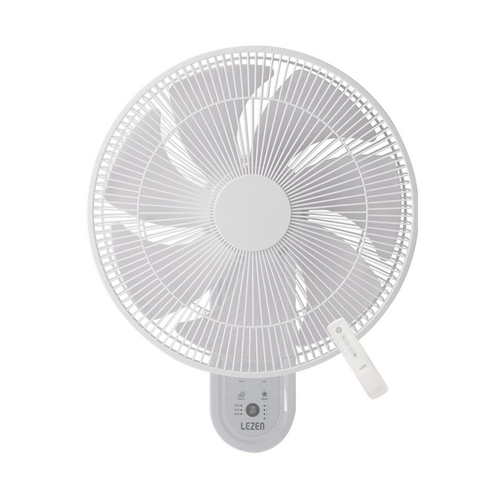 르젠 벽걸이 리모컨 BLDC 선풍기 35 cm LZEFDC520, LZEFDC520