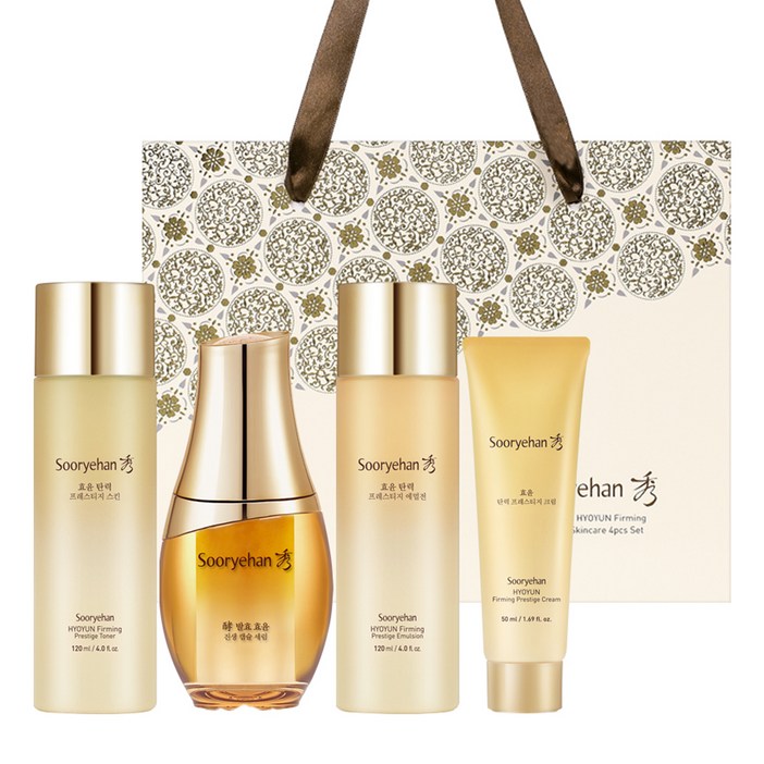 수려한 효윤 탄력 프레스티지 4종 기획세트