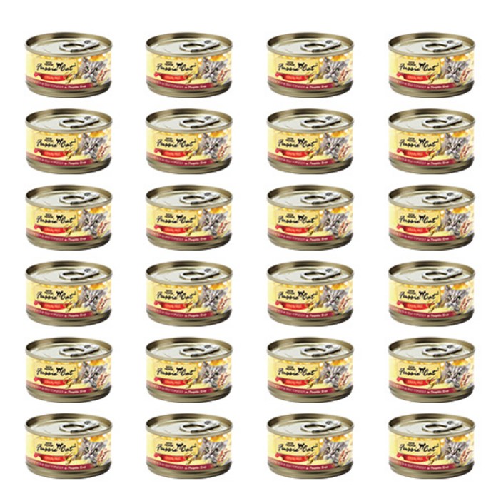 퍼시캣 3개월이상 슈퍼프리미엄 고양이 주식캔 24p, 80g, 24개