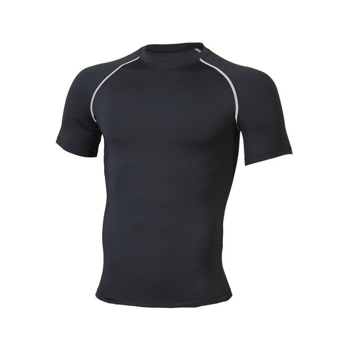 썸앤핏 남성용 스포츠 컴프레션 기능성 베이직 반팔 언더레이어 MTS1008