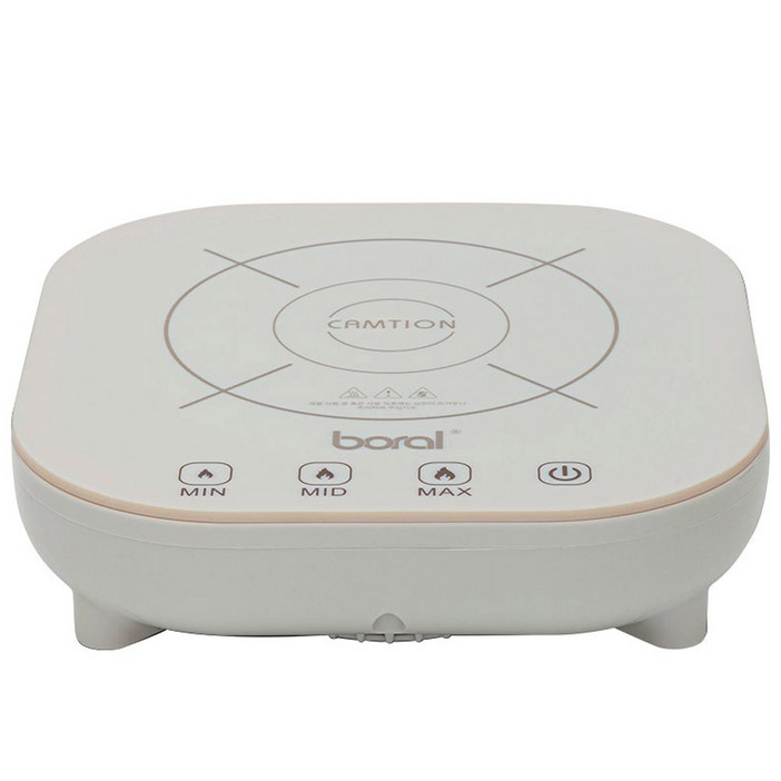 보랄 캠션 미니 인덕션 1구 WHITE, HNZJV330TDC, 일반형