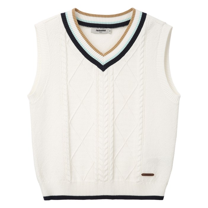 레노마키즈 남아용 자가드 니트 VEST R2431K402 레노마키즈 남아용 자가드 니트 VEST R2431K402