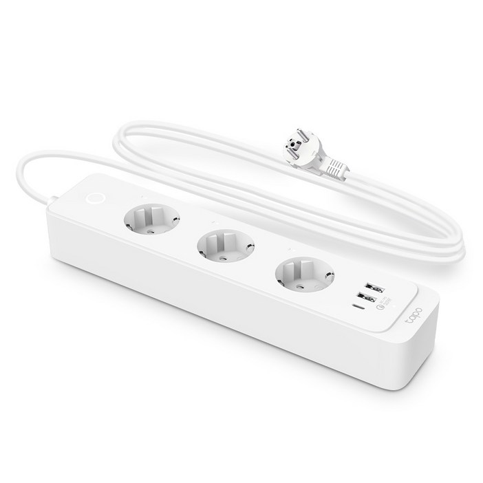 티피링크 스마트 올인원 USB 멀티탭 전선형 3구 Tapo P300M, 1.5m, 단일 색상, 1개