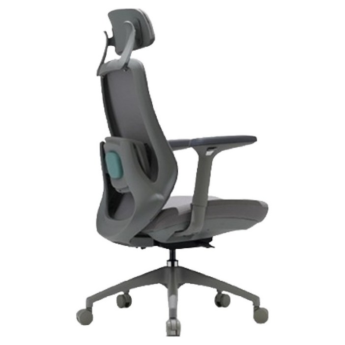 바이타 허리마사지 의자 방문설치, LAVINS M, 미스트 그레이