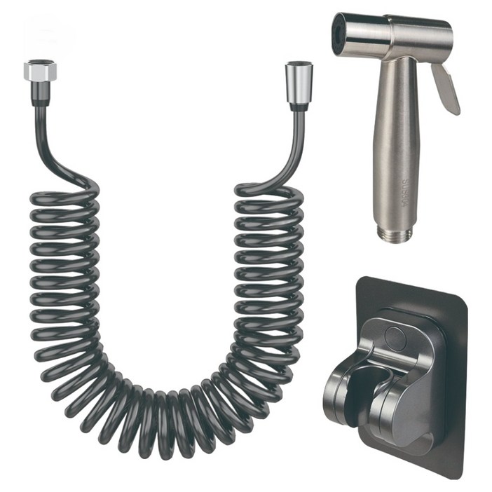 BK 스프레이건  접착식 행거  스프링 호스 5m 샬럿63 SUS 304