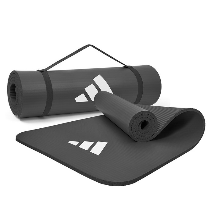 아디다스 피트니스 요가매트  휴대용 스트랩 세트