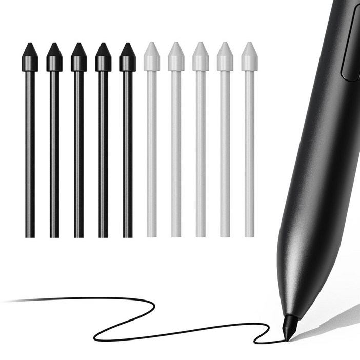누아트 갤럭시탭 S펜 호환 교체형 펜촉 10p