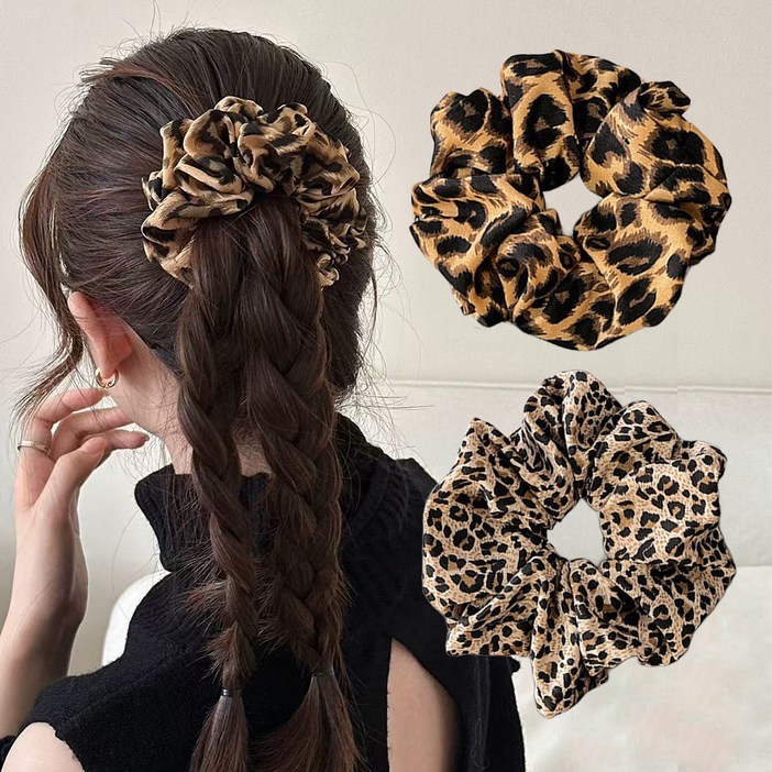 워더미 여성용 헤어슈슈 곱창 머리끈 2종 세트 F652