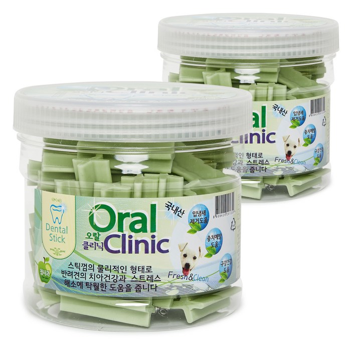 오랄클리닉 반려동물 치석제거용 덴탈껌 300g