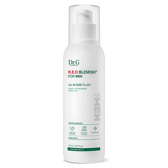 닥터지 레드 블레미쉬 포 맨 올인원 플루이드, 150ml, 1개 닥터지 레드 블레미쉬 포 맨 올인원 플루이드, 150ml, 1개