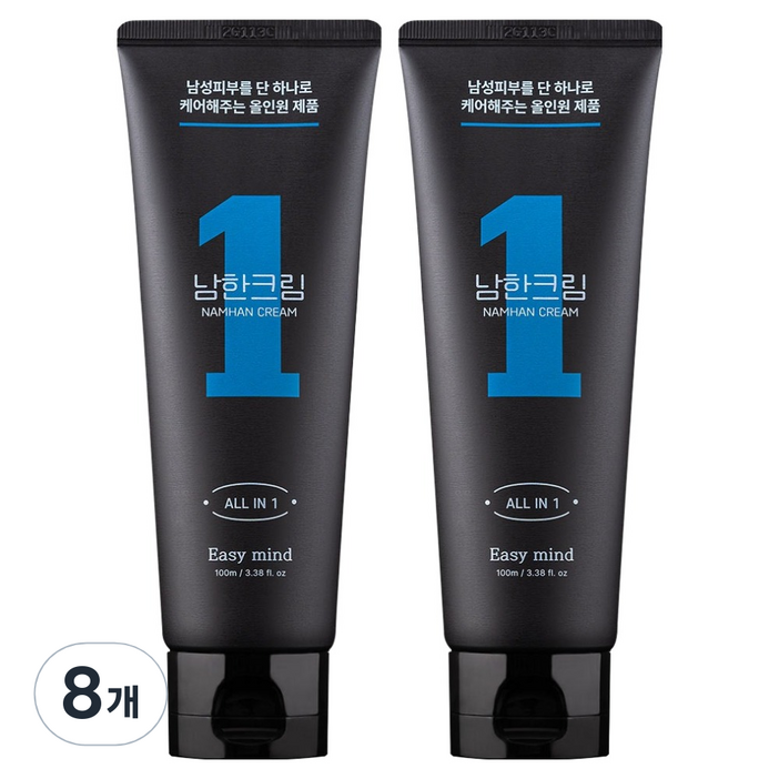 이지마인드 주름개선 미백기능성 남성 올인원 크림, 100ml, 8개