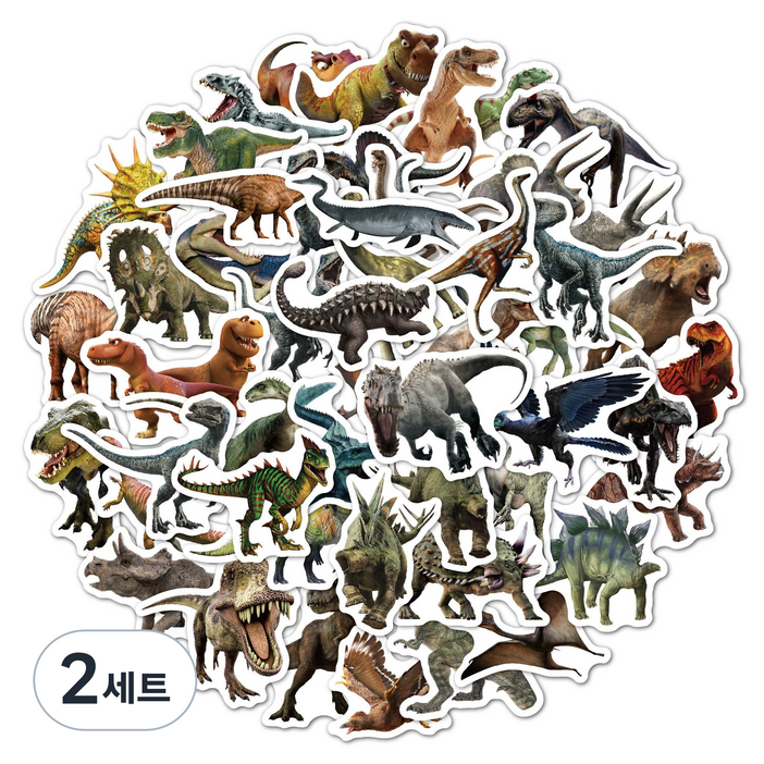 리빙홈디테일 캐리어 노트북 여행 방수 스티커 53p 세트