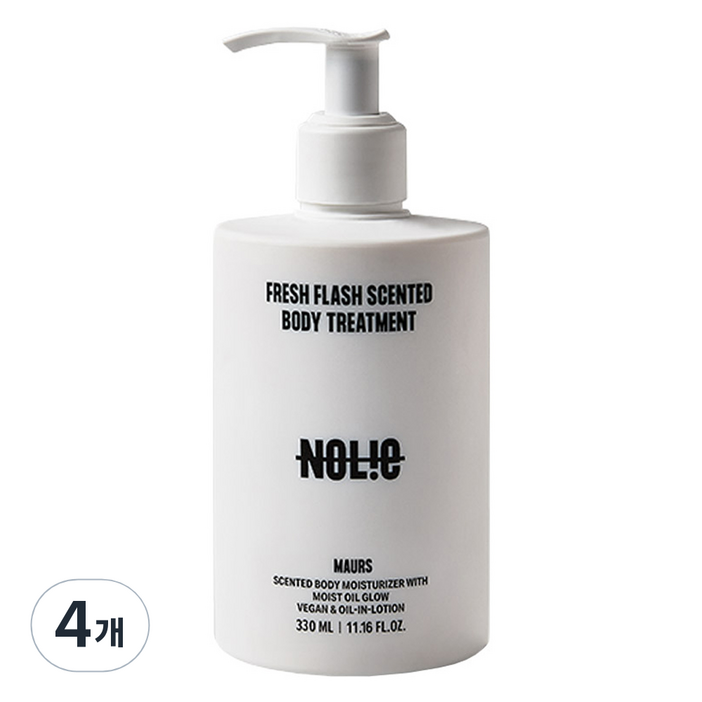 노우라이 프레쉬 플래쉬 센티드 바디 트리트먼트 모흐 그랑에스트 향, 330ml, 4개