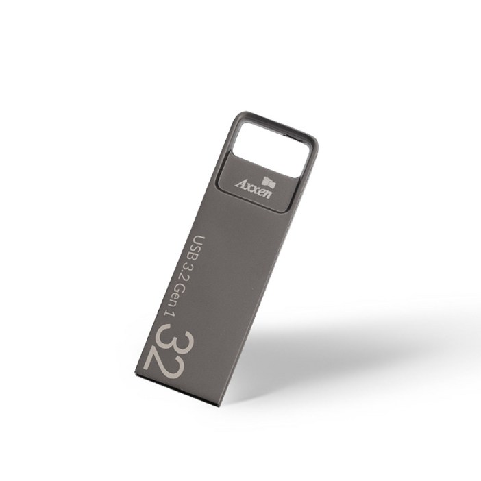 액센 Square USB3.2 Gen1 메탈타입 USB메모리 SK31, 32GB, 1개