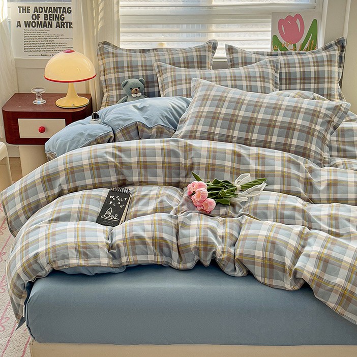 언헤브 데일리 코지 이불 커버