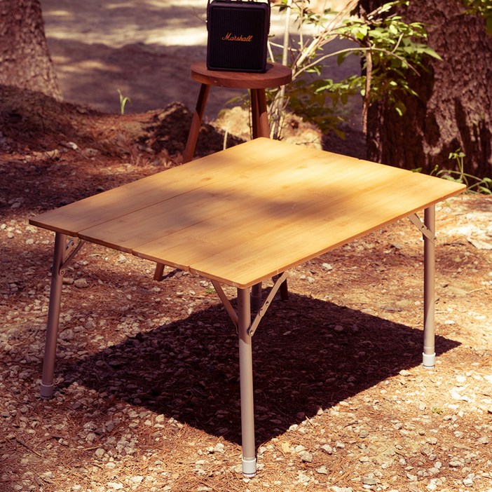 Libero 플라나 4폴딩 뱀부 테이블