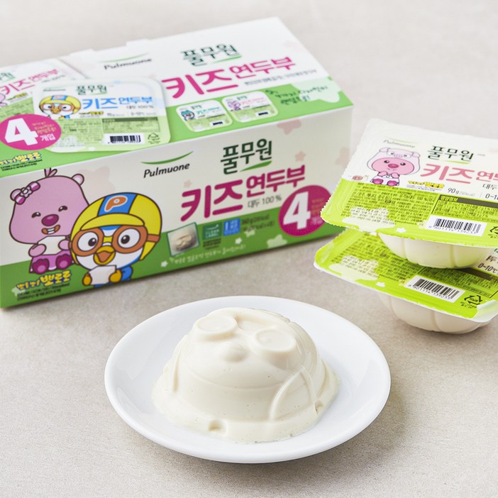 로켓프레시 풀무원 뽀로로 키즈 연두부 4개입
