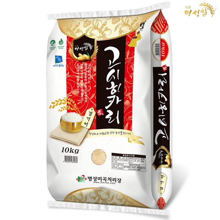 23년산 특등급 고시히카리, 10kg, 1개 23년산 특등급 고시히카리, 10kg, 1개