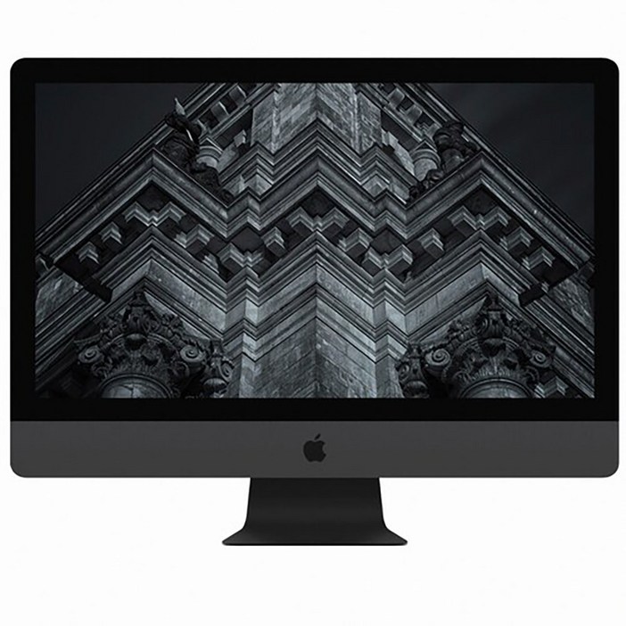 중고 애플 아이맥 프로 A1862 인텔 제온 W2191B 64G SSD 4TB Radeon Pro Vega 56 27인치 5K 크랙 특가 상품, 아이맥 프로 A1862, MAC OS, 4TB, 64GB, 다크 블랙
