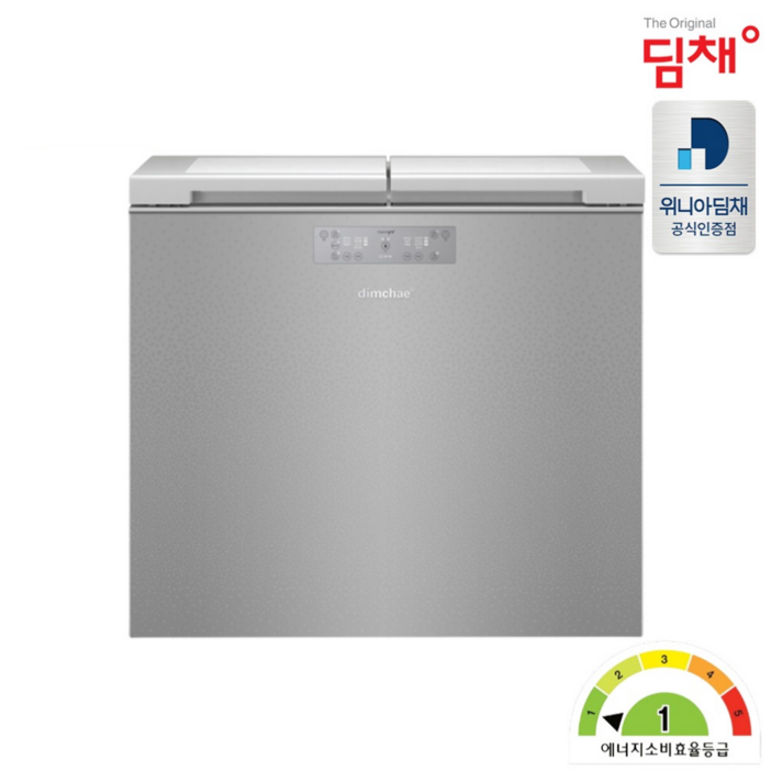 딤채 1등급 뚜껑형 김치냉장고 221리터 25년형 EDL22KBWRS