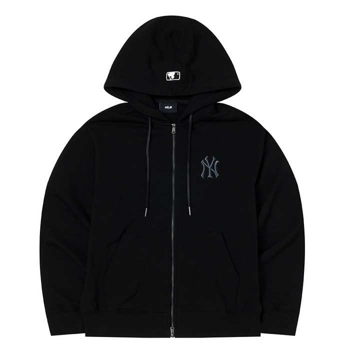 MLB 남녀공용 컴포트 후드 집업 3ATRM025450BKS
