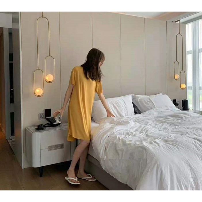 내일온 여성 반팔 원피스 홈웨어 일상룩 데일리룩 여자 여름원피스 기획상품 111