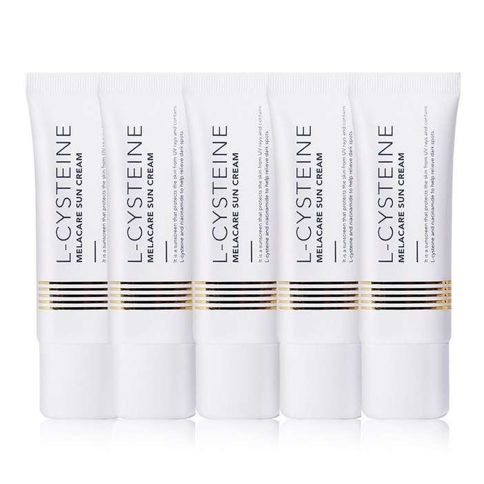 키오스킨 엘시스테인 멜라케어 선크림 SPF50 PA, 50ml, 50ml, 5개