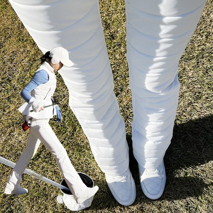 투솜 여성겨울골프바지 스판패딩 부츠컷 골프 여자팬츠 롱 기능성 보온 기모 방풍 다운 빅사이즈 여자겨울골프바지 여자겨울골프웨어 겨울골프의류 여자패딩골프바지