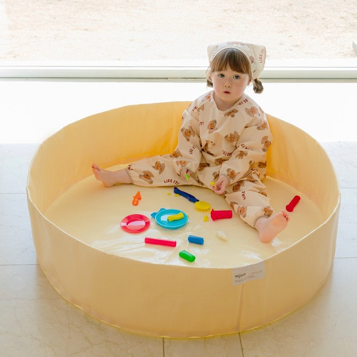 아이주 플레이매트 국내생산 KC인증 촉감놀이매트 오감놀이 매트 모래놀이매트 아동 유아 돌아기 놀이 매트