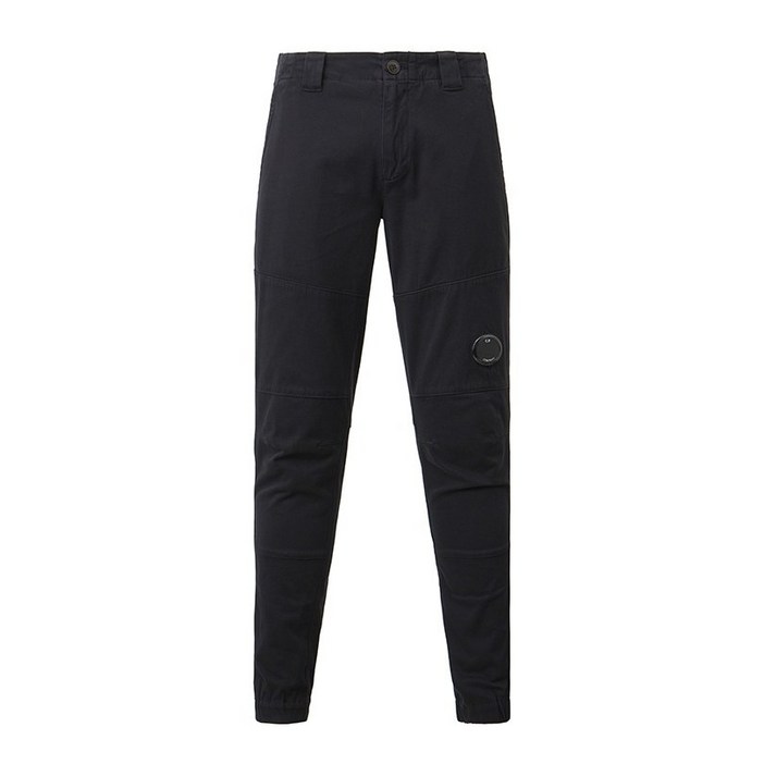 CP COMPANY 씨피컴퍼니 렌즈와펜 스트레치 코튼 팬츠 블랙 13CMPA361A005479G