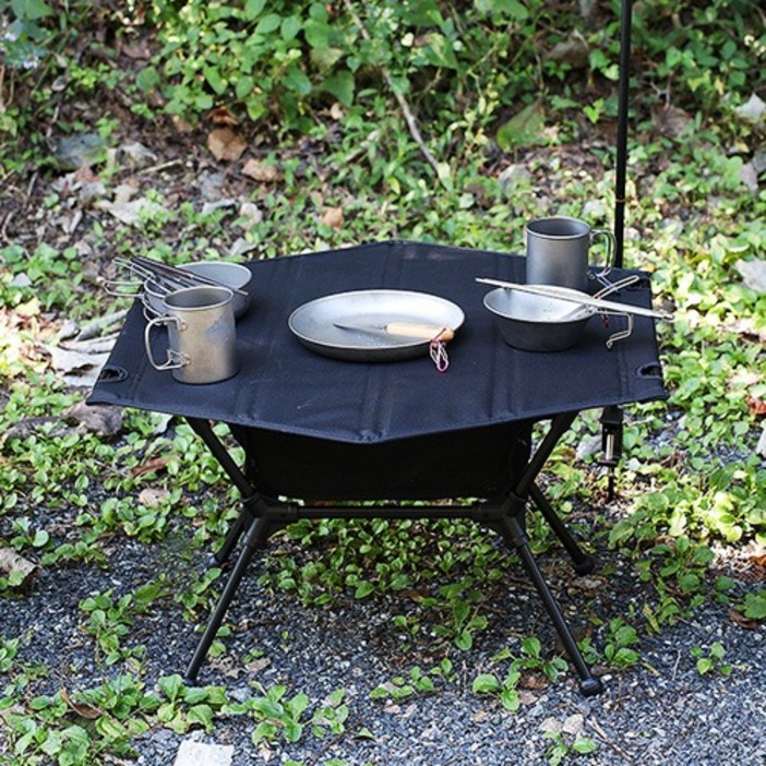 위오 라이트 헥사 캠핑 테이블백패킹테이블