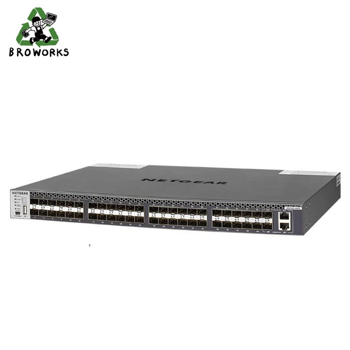 넷기어 XSM4348FS Full L3  10Gbps 48Port SFP or 10Gbps 2Port UTP  Desk or Rack Type